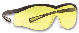 NORTH SAFETY PRODUCTS - 906102 - 安全眼鏡 黑框 琥珀黃鏡片