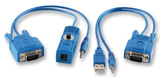 CLEVER LITTLE BOX - AVEM180TR - 發(fā)送器+接收器 VGA+音頻 CAT5e 180米