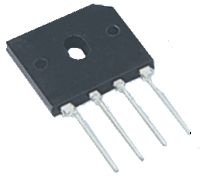 FAIRCHILD SEMICONDUCTOR - GBU6B - 二極管橋式整流器 6A 100V GBU