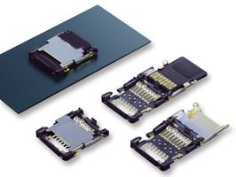 JAE - ST1W008S4ER1500 - 存儲卡連接器 MICRO-SD/TRANSFLASH 合頁型