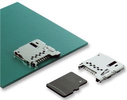 JAE - ST2S008V1A1R1500 - 存儲卡連接器 MICRO-SD/TRANSFLASH 推/推型