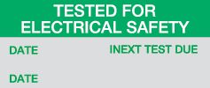 PRO POWER - 7827351 - 標(biāo)簽 TESTED ELEC SAFETY 14只