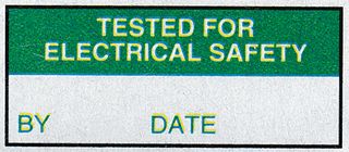 PRO POWER - 7827326 - 標(biāo)簽 TESTED ELEC SAFETY 350只