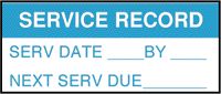 PRO POWER - 7827345 - 標(biāo)簽 SERVICE RECORD 350只