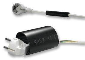 HELLERMANN TYTON - HA67-69.8-11.7 - 熱縮套管 6:1 黑色 69.8MM 1M