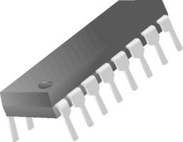 TEXAS INSTRUMENTS - SN74HC594N - 邏輯芯片 8位移位寄存器 16DIP