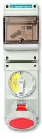 WALTHER - 6303536R - 電源插座 聯(lián)鎖 RCD 400V 32A