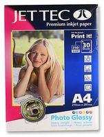 JETTEC - 10943JB - 紙A4 光面250GSMX30