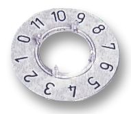 ELMA - 042-5100 - 數(shù)字撥盤 壓印(Embossed)