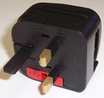 MULTICOMP - SCP.BLACK.3A - 電源轉(zhuǎn)換插頭 黑色 3A