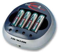 ANSMANN - 5707053/UK - 充電器 DIGISPEED 4 超快 UK
