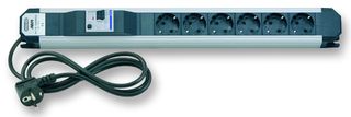 APSA - D6000FI/6 SW/SI - 電源分配插座 RCD 6路