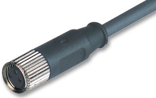 HIRSCHMANN - E08-CA3A1A-FL0200C1-XA500-AC - 傳感器連線 M8 3路 2M