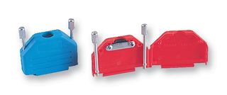 MH CONNECTORS - DPPK25-RED-K - 連接器后殼 D-sub 紅色 25路
