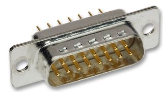 HARTING - 09643227240 - 直型D型插頭 帶濾波功能 25路 PCB 3900PF