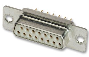 HARTING - 09643127240 - 連接器 D-SUB 母 濾波 25路 PCB 3900PF