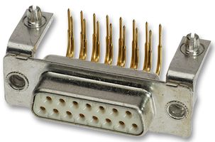 HARTING - 09642147242 - 連接器 D-SUB 母 直角型 濾波 15路