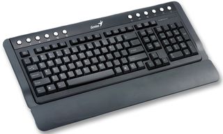 GENIUS - KB 220 USB BLACK - 鍵盤 多媒體 USB GENIUS