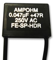 AMPOHM WOUND PRODUCTS - FE-SP-HDR23-47/47 - 接觸抑制器 0.047uF 47Ω