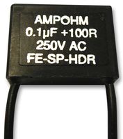 AMPOHM WOUND PRODUCTS - FE-SP-HDR23-100/100 - 干擾抑制器 0.1uF+100R