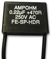 AMPOHM WOUND PRODUCTS - FE-SP-HDR23-220/470 - 接觸抑制器 0.22uF 470Ω