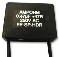 AMPOHM WOUND PRODUCTS - FE-SP-HDR28-470/100 - 接觸抑制器 0.47uF 100Ω