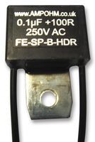 AMPOHM WOUND PRODUCTS - FE-SP-B-HDR23-100/100 - 接觸抑制器 0.1uF 100Ω