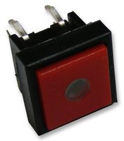 MULTICOMP - TS3A23 - 開關(guān) 按鈕式 方形 SPST 紅色