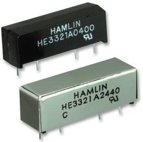 HAMLIN ELECTRONICS - HE3321A0400 - 簧片繼電器 5VDC SPST-常開(kāi)