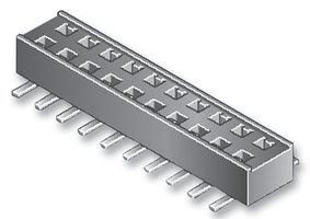 FCI - 55510-104TRLF - 連接器 母 SMT 垂直 4路 Minitek?