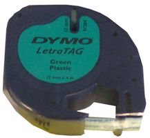 DYMO - S0721640 - 標(biāo)簽打印帶 塑料 綠色 12mmX4m