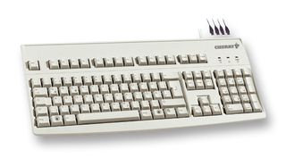CHERRY - G83-6504LADGB-0 - 鍵盤 白色 帶4端口USB集線器