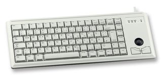 CHERRY - G84-4400LUBGB-0 - 鍵盤 白色 帶追蹤球 USB